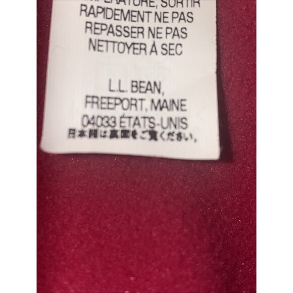 L.L. Bean Polartec Fleece Jacket Pink Full Zip Womens Small - Picture 11 of 11